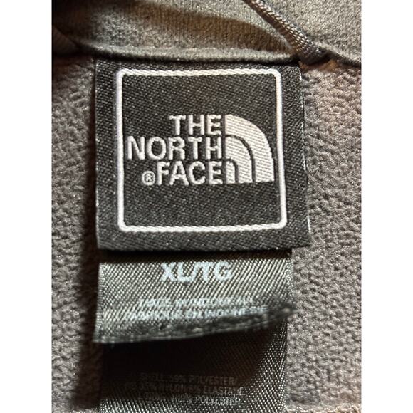 North face men’s Xl apex fleece lined full zip green and gray jacket - Picture 3 of 13